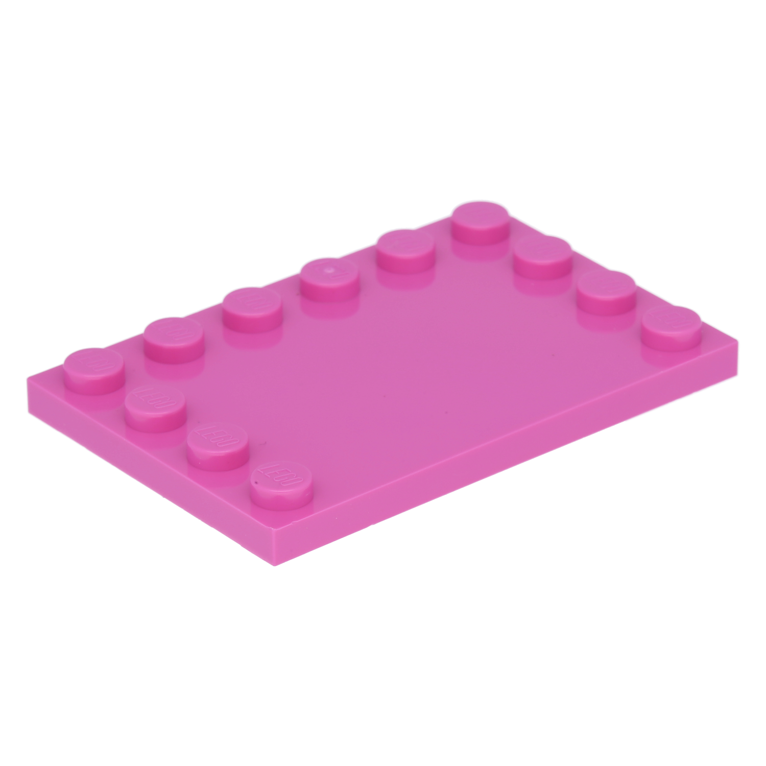 LEGO tiles (modified) - 4 x 6 with knobs on the edges