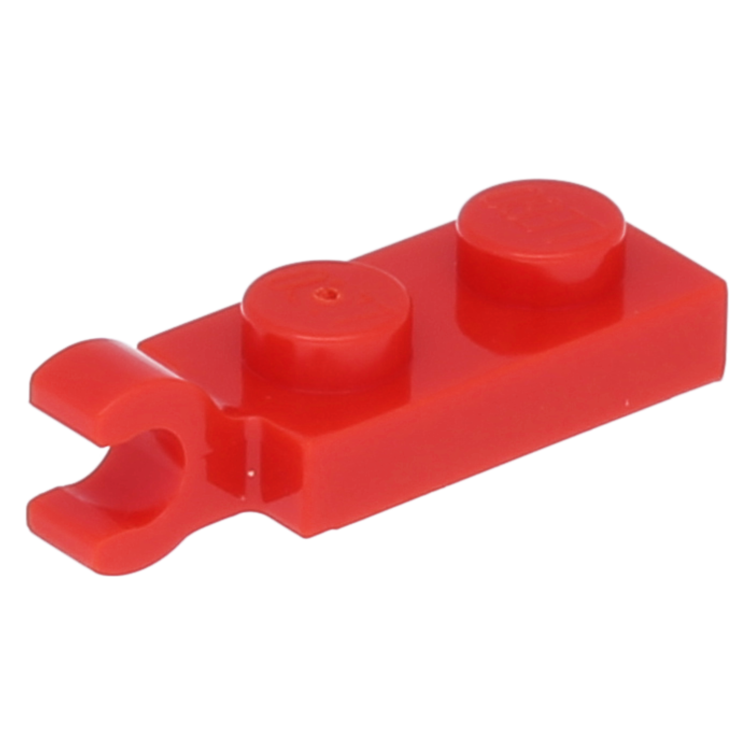 Lego plates (modified) - 1 x 2 with horizontal clip