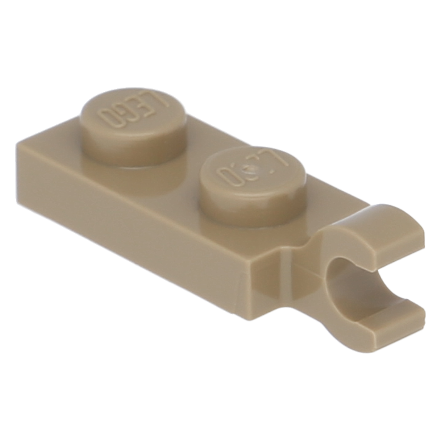 LEGO Platten (modifiziert) - 1 x 2 mit horizontalem Clip