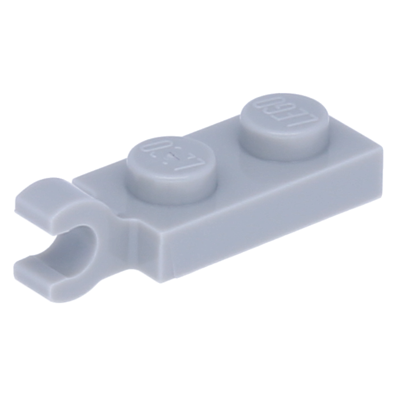 Lego plates (modified) - 1 x 2 with horizontal clip