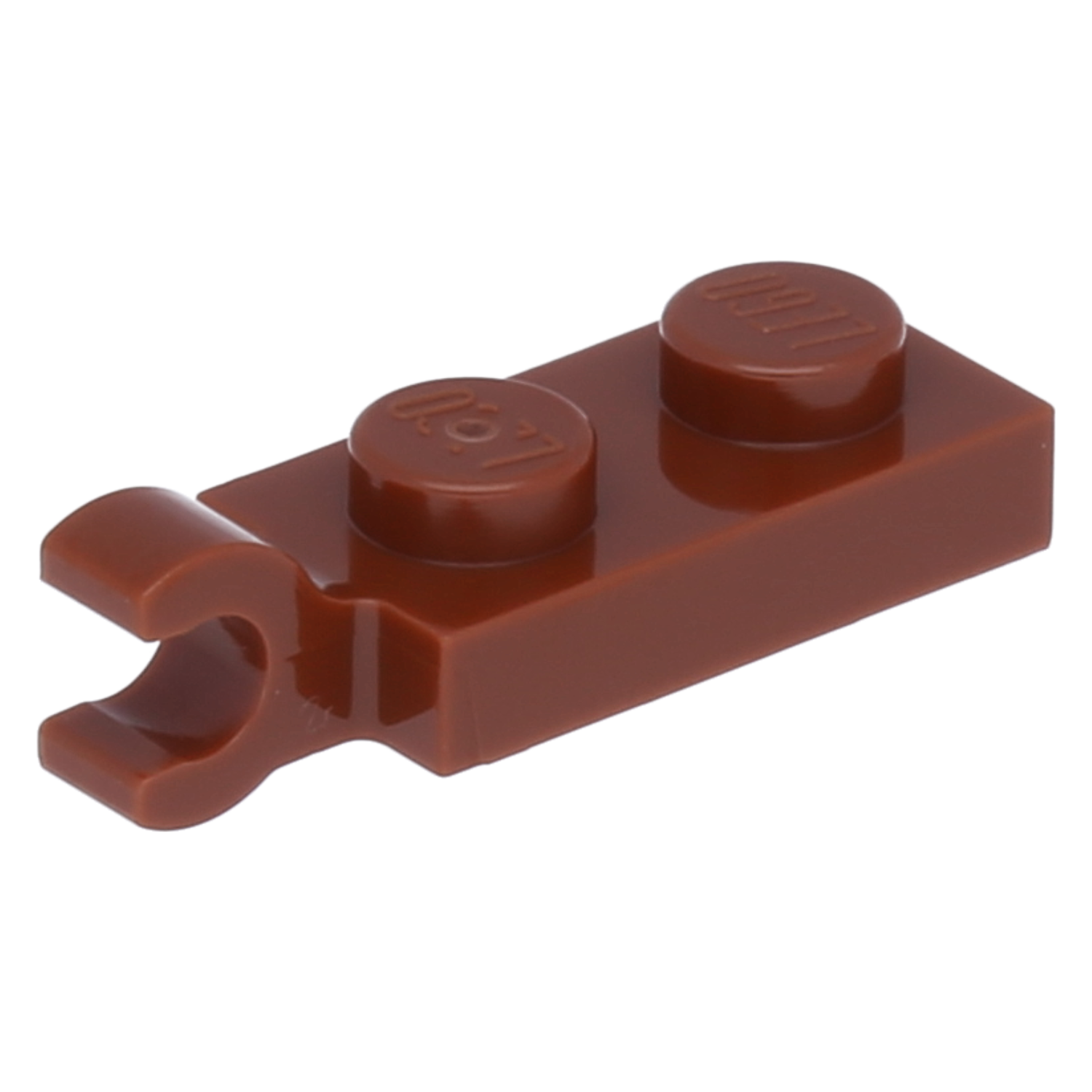 Lego plates (modified) - 1 x 2 with horizontal clip