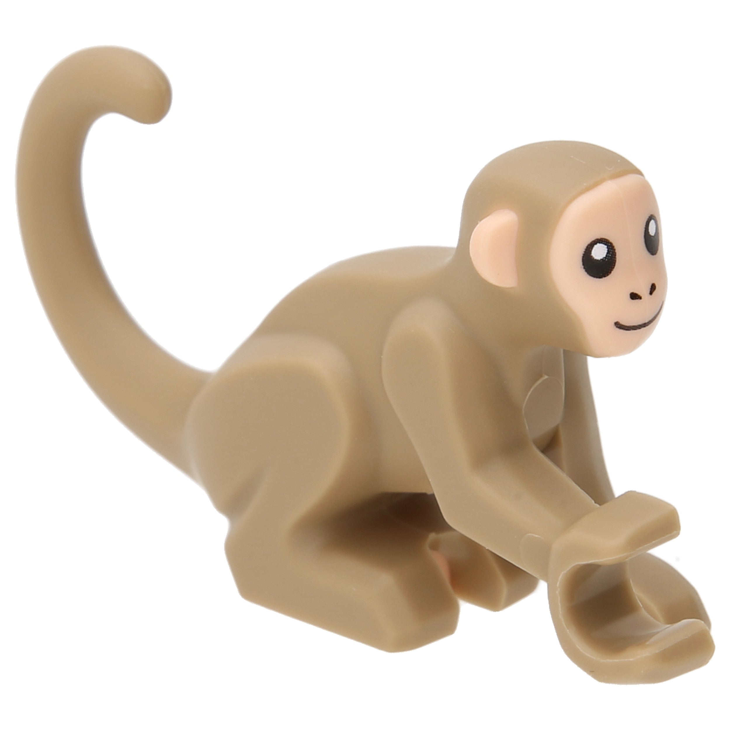 Lego animals (other) - monkey with light nougat face (dark beige)