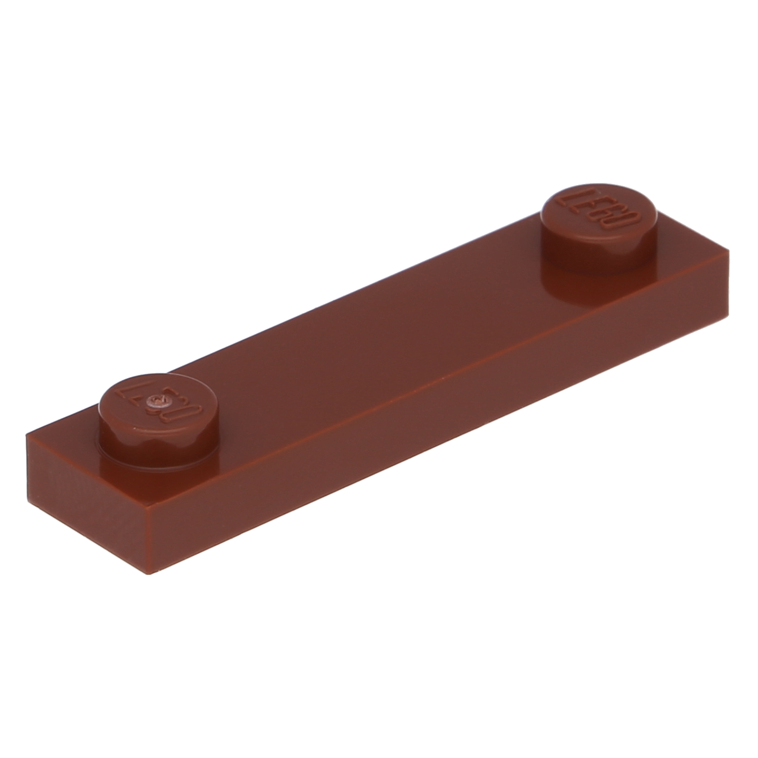 LEGO Platten (modifiziert) - 1 x 4 mit 2 Noppen (ohne Rille)