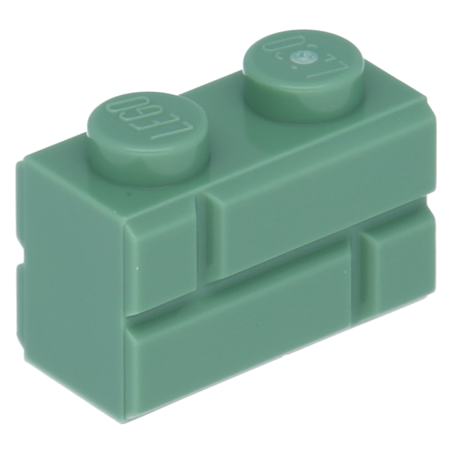 LEGO stones (modified) - 1 x 2 with masonry profile