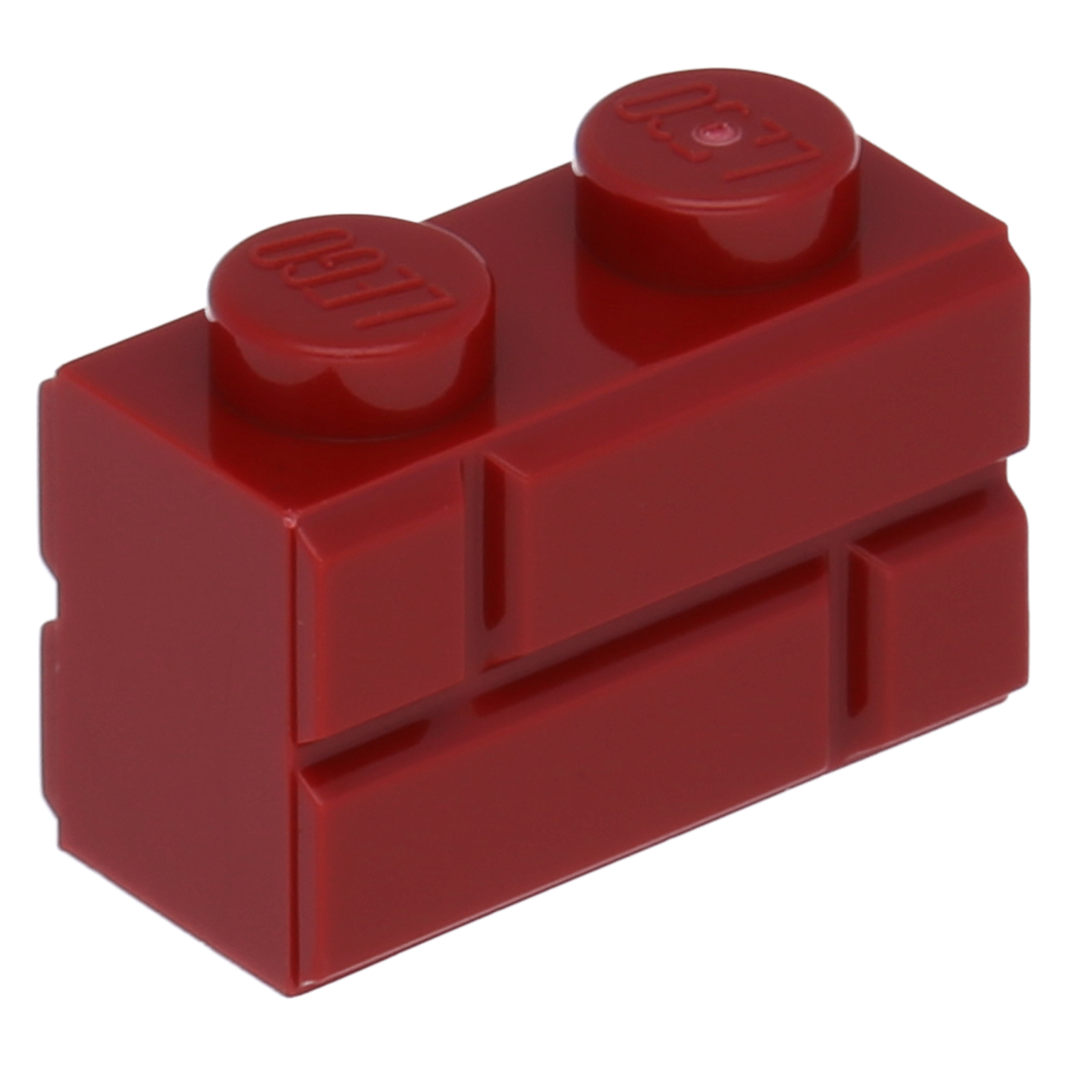 LEGO stones (modified) - 1 x 2 with masonry profile