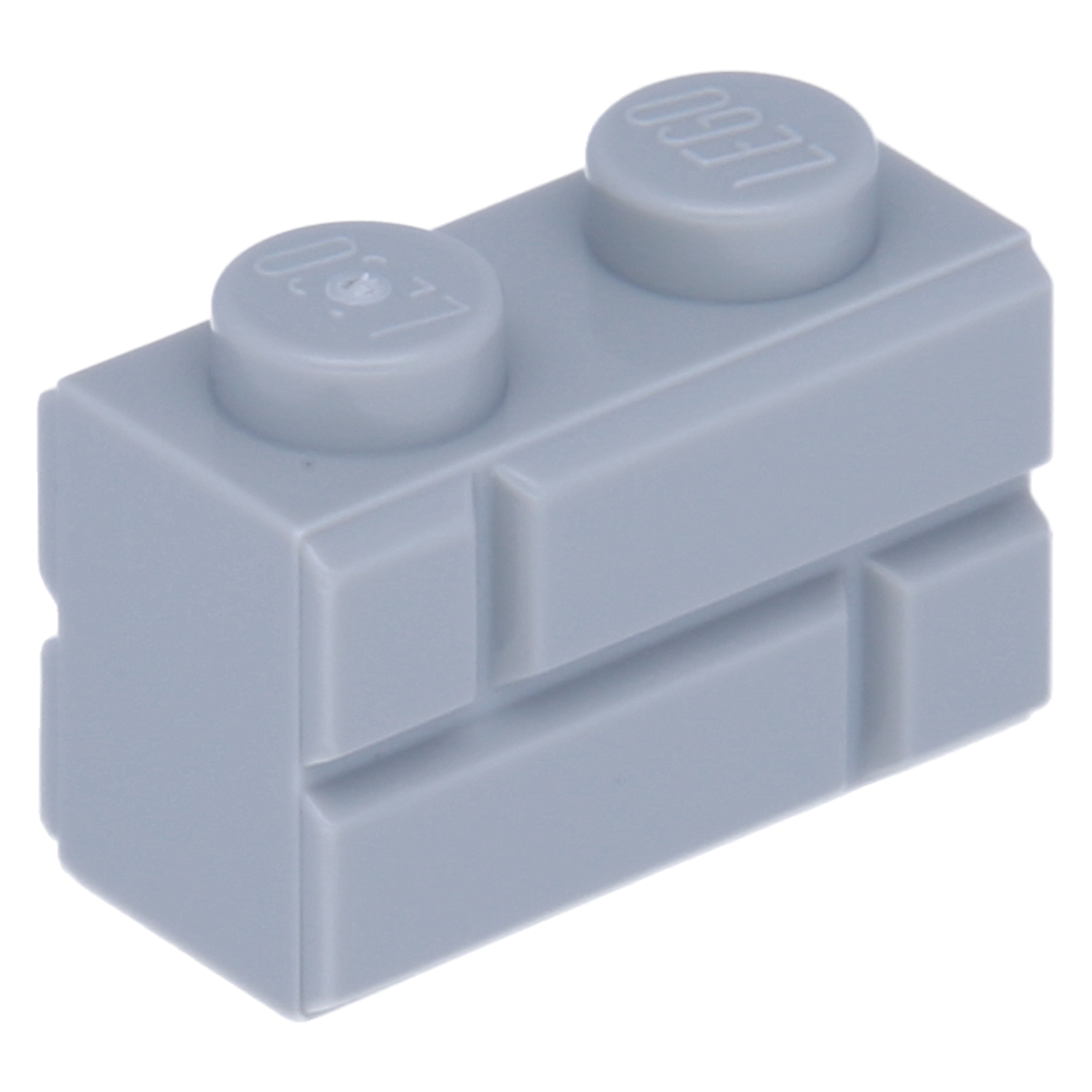 LEGO stones (modified) - 1 x 2 with masonry profile