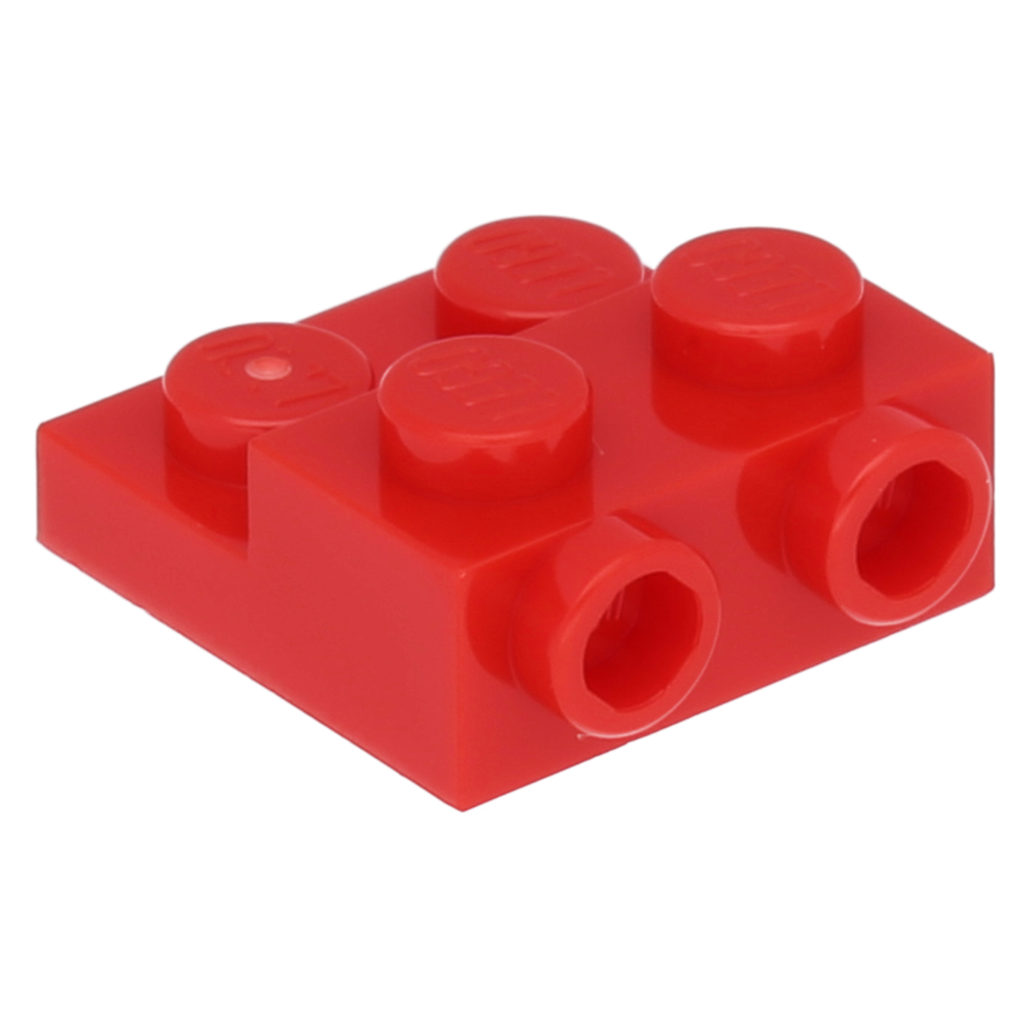 Lego plates (modified) - 2 x 2 x 2/3 with 2 side knobs