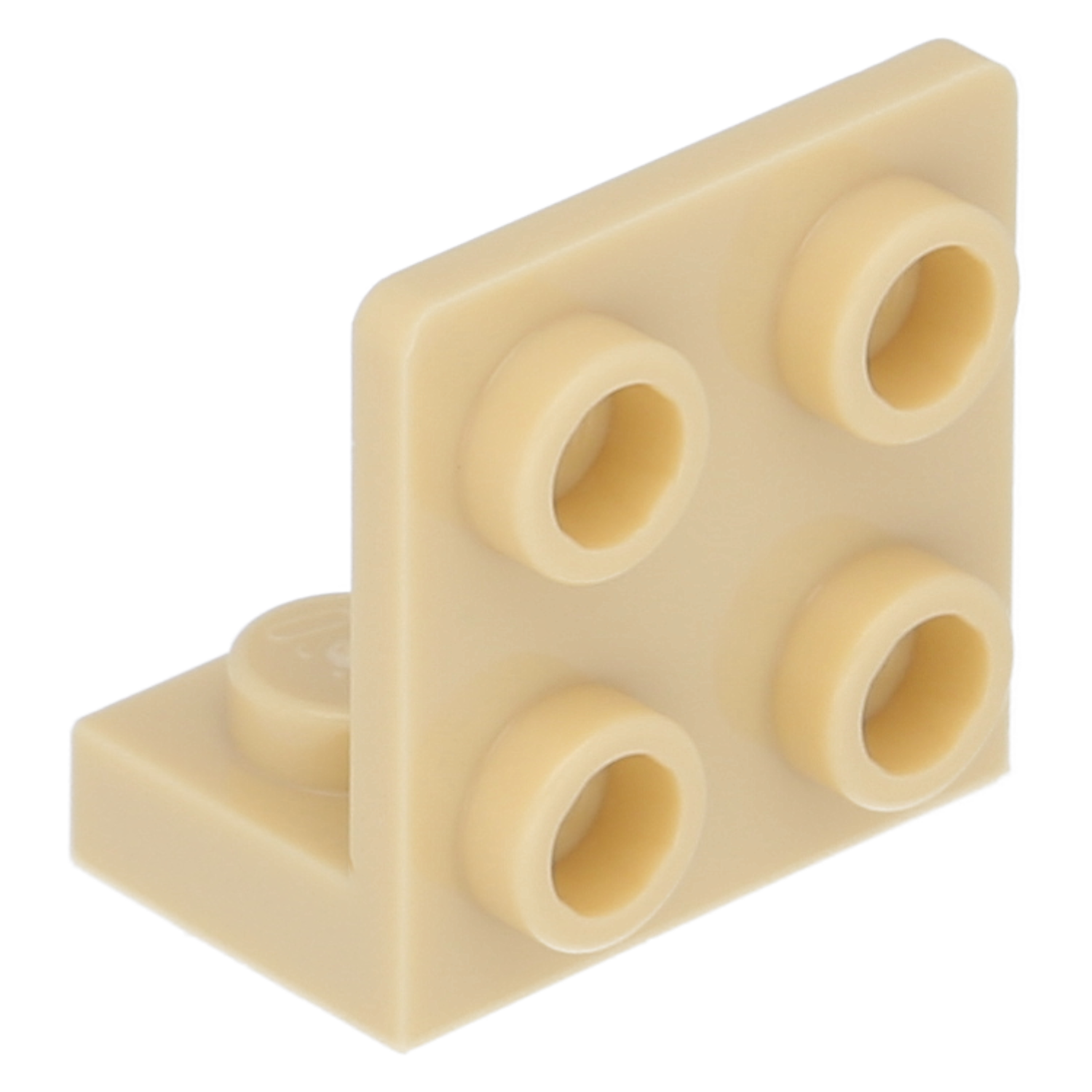 Lego plates (angle) - 1 x 2 on 2 x 2 (inverted)