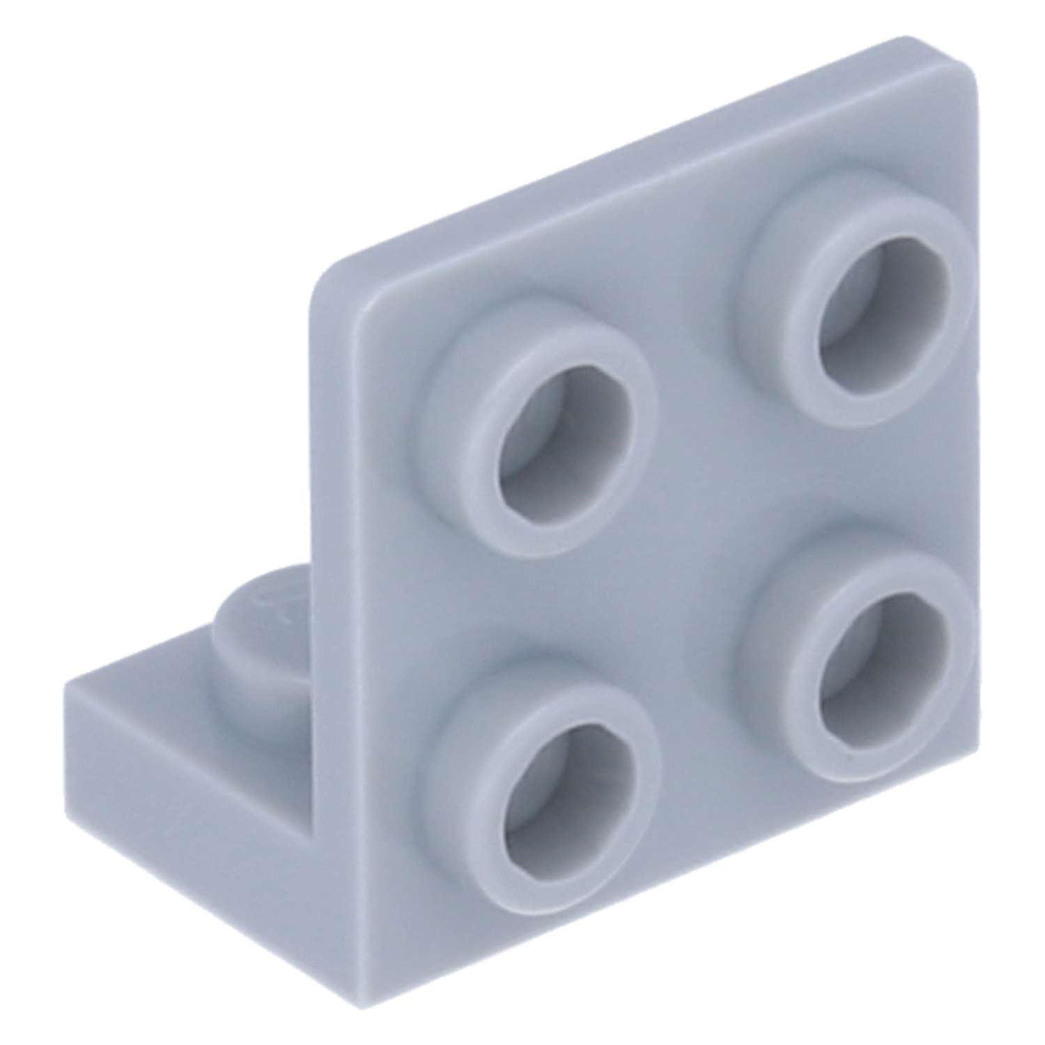 Lego plates (angle) - 1 x 2 on 2 x 2 (inverted)