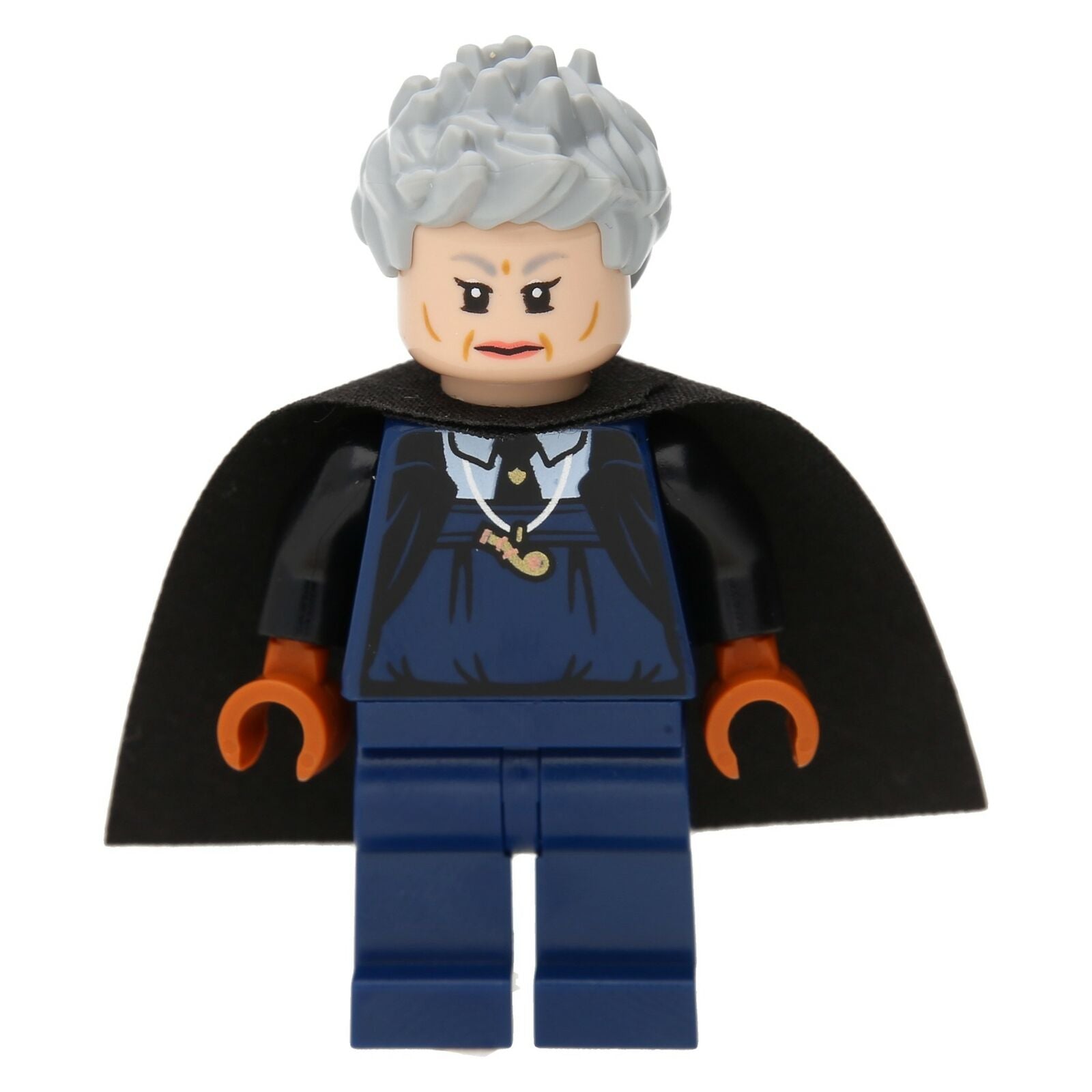 Lego Harry Potter Minifigure - Madame Hooch (dark blue outfit)