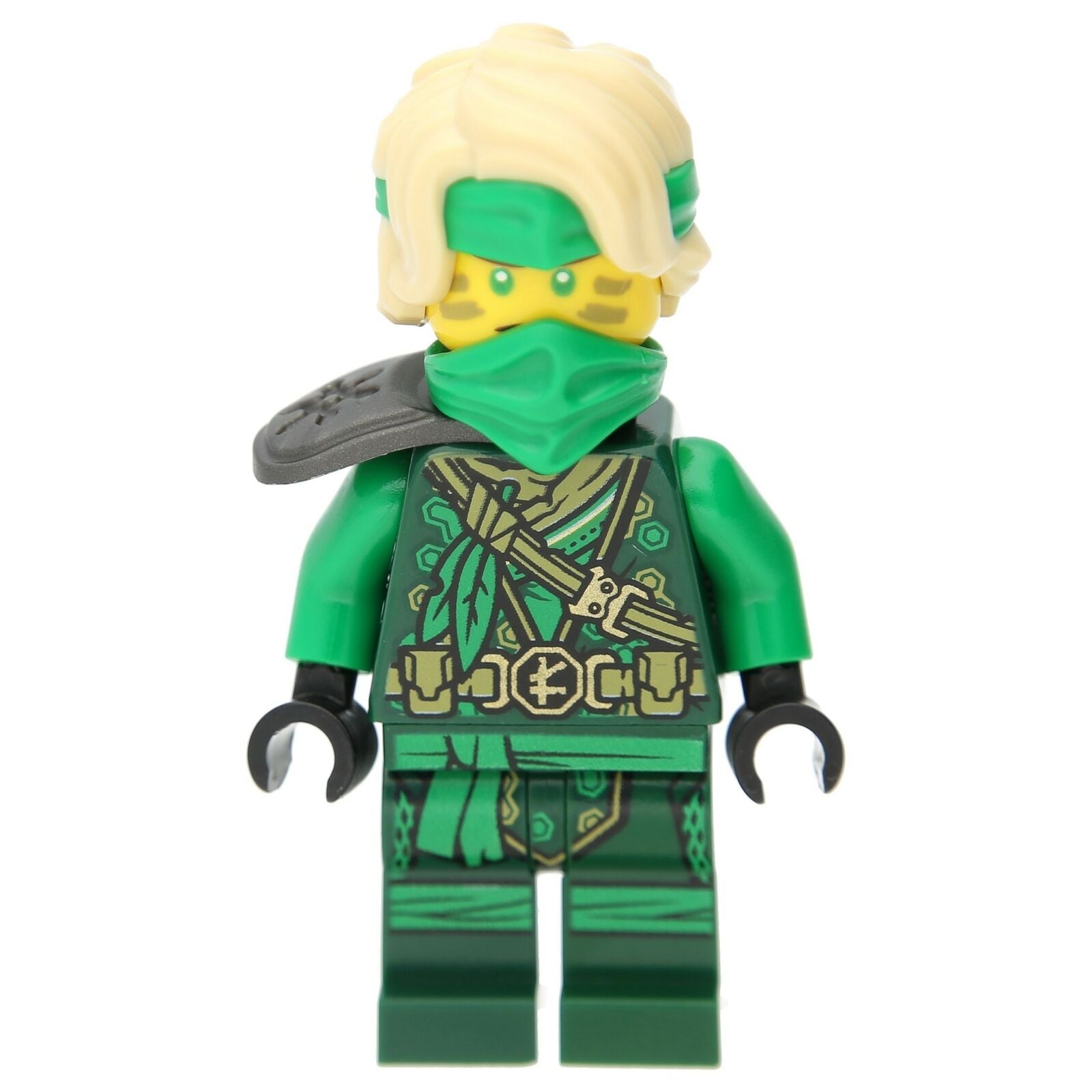 LEGO Ninjago Minifigur - Lloyd mit grauem Schulterpolster (Geheimnis der Tiefe)