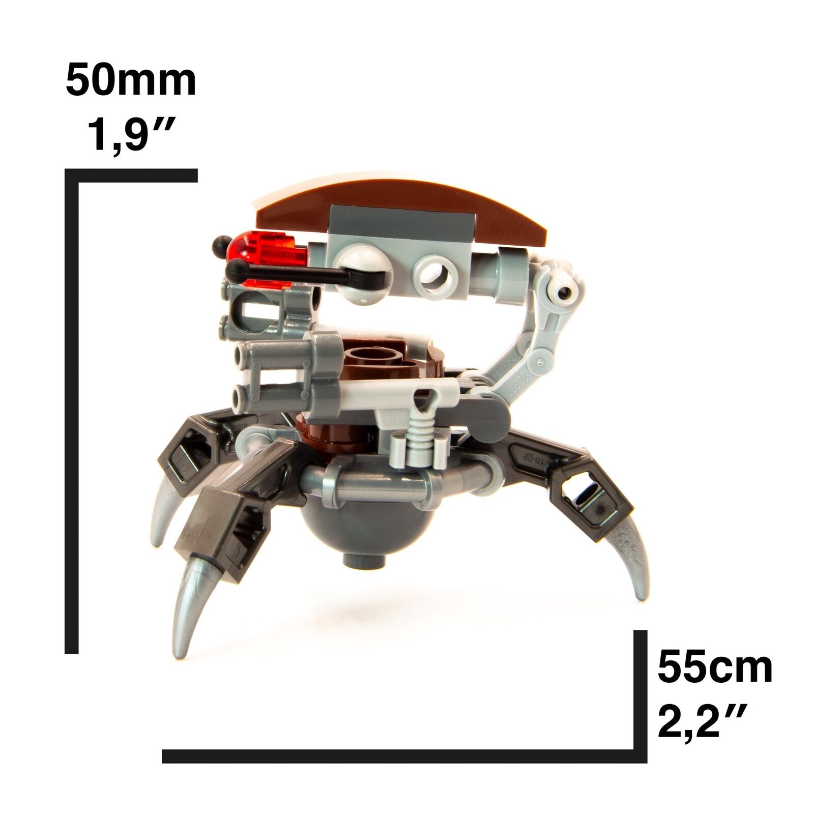 LEGO Star Wars Minifigure - Droideka (gray arms)