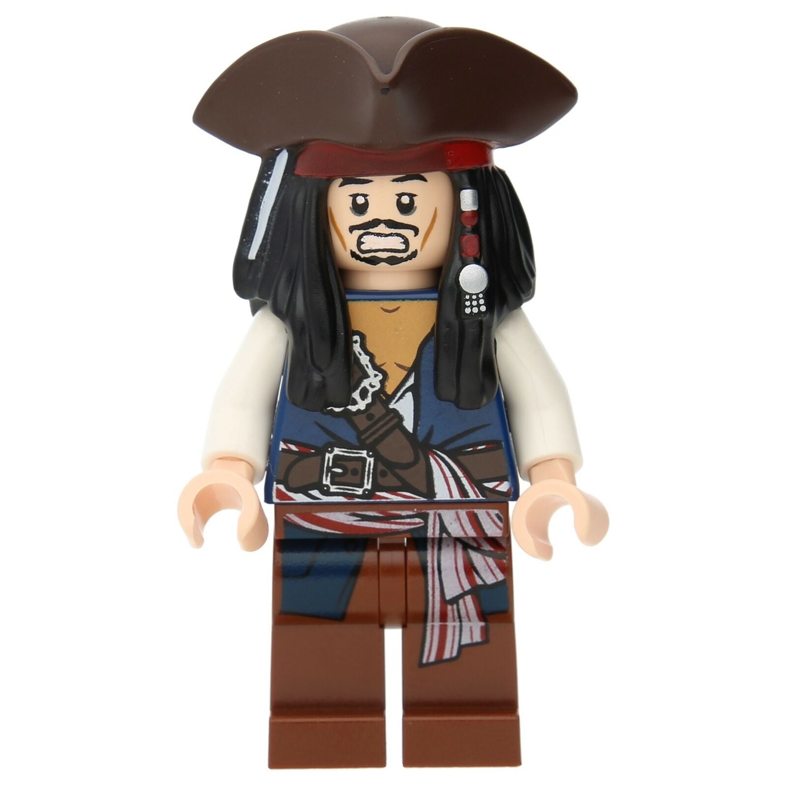 LEGO Pirates of the Caribbean Mini -figure - Captain Jack Sparrow with Dreifenaster