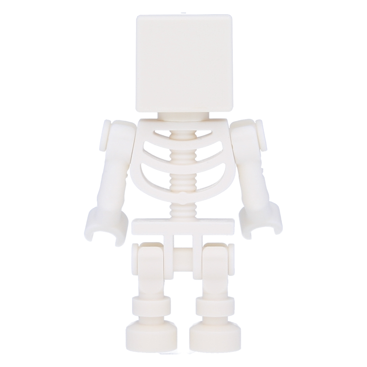 LEGO Minecraft Minifigur - Skellet mit quadratischem Schädel